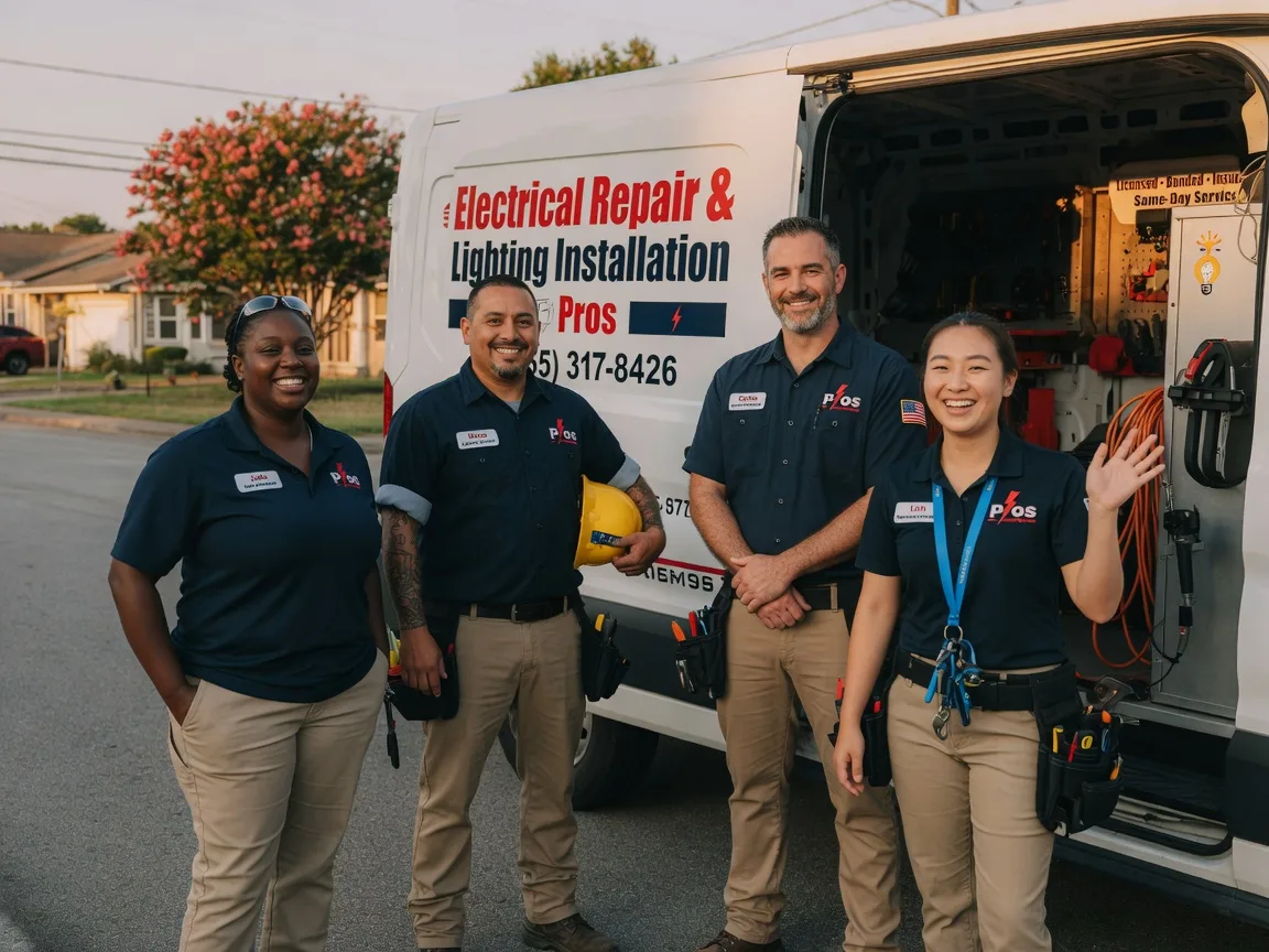 Licensed Electrician company in Voss, TX